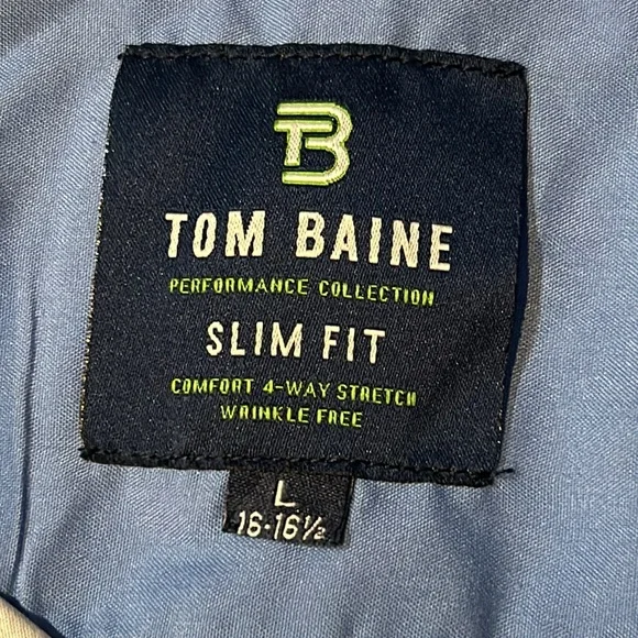 Tom Baine lightweight performance collection wrinkle free slim fit stretch - Picture 2 of 4